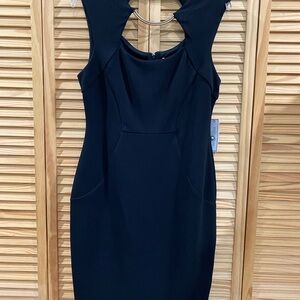 Chic Black Backless Dress